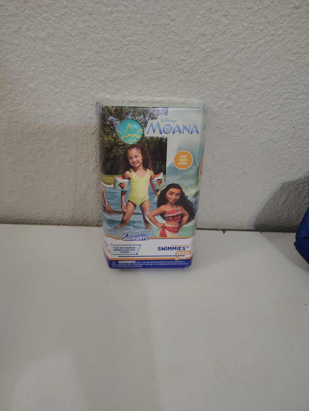 NWT Disney Moana Swimways Floats Kids Swim Arm Bands Floaties Kids Age 3-5
